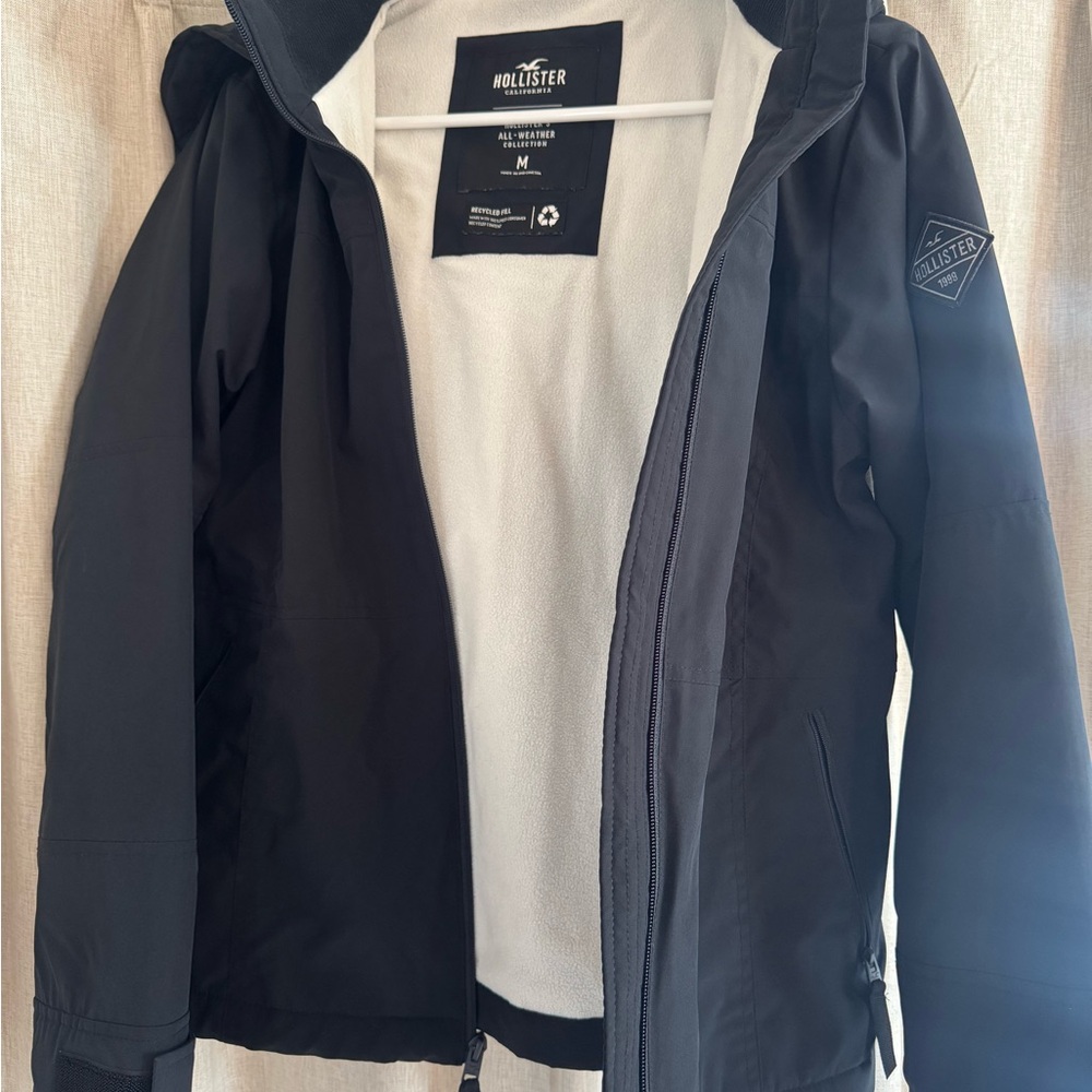 Hollister All-Weather Black Jacket